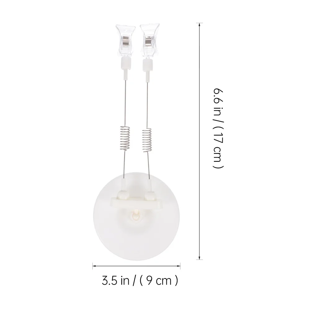 

1 Set of 3pcs Price Label Tag Advertise Clips Sign Display Portable Shelf Clamps