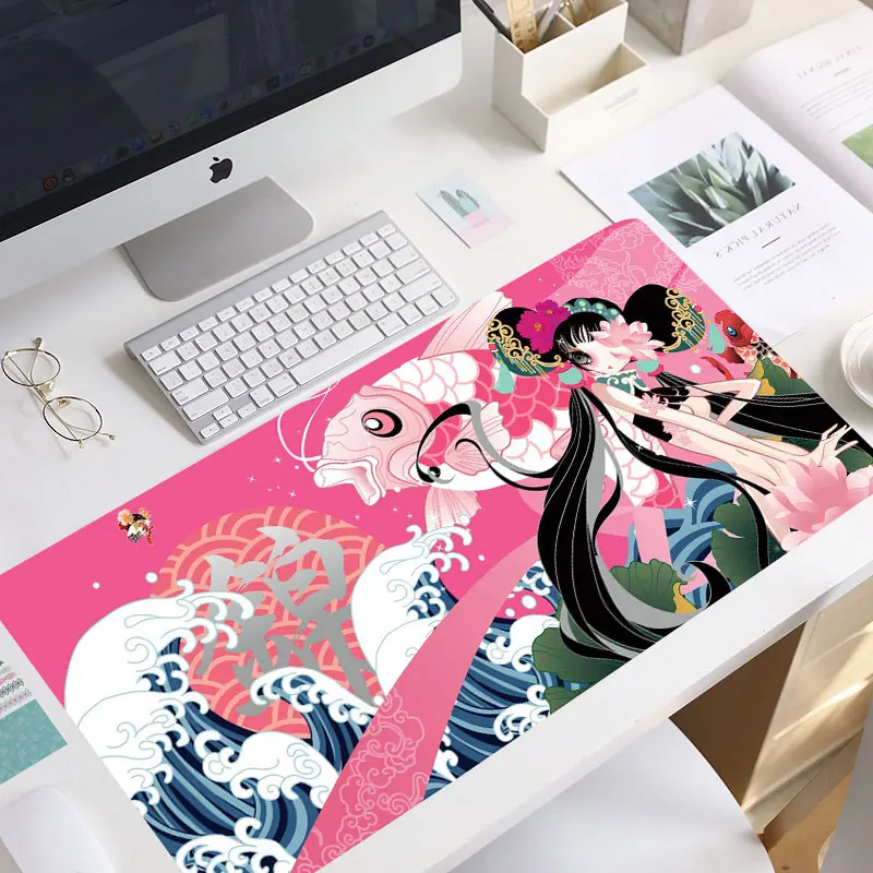 

Basketball Mouse Pad Large Table Pads Gaming Keyboard Rug Varmilo Kawaii Gaming Accessories Mousepad Gamer Girl mouse pad mat