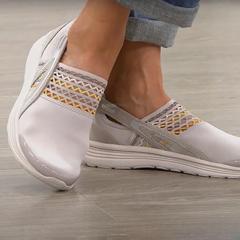 

Женская Вулканизированная обувь, женская легкая обувь на платформе, дышащая спортивная обувь, мягкая домашняя обувь, женская обувь
