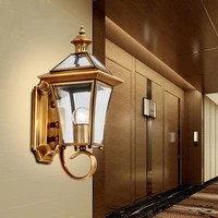 sarok wall sconces outdoor lighting led fixtures copper home decorative wall lamp for patio porch garden corridor room