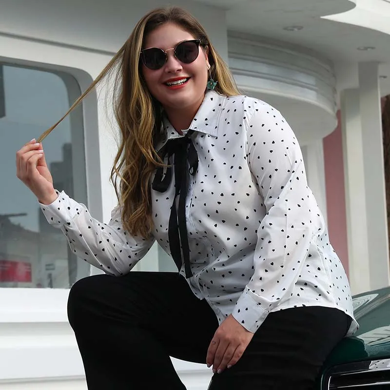 Элегантная рубашка WHZHM с бантом женские топы белая Повседневная офисная блузка