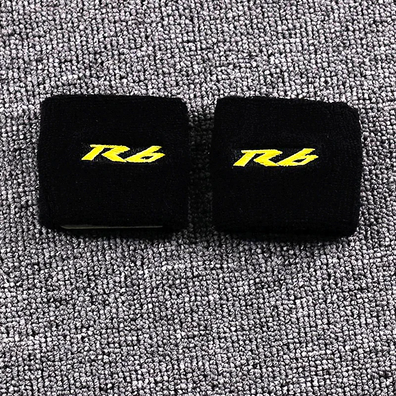 

New 3D Motorcycle R6 R1 Front Brake Fluid Oil Reservoir Cover Protector Sock For Yamaha YZF R6 R1 YZF-R6 YZF-R1 Reservoir Socks