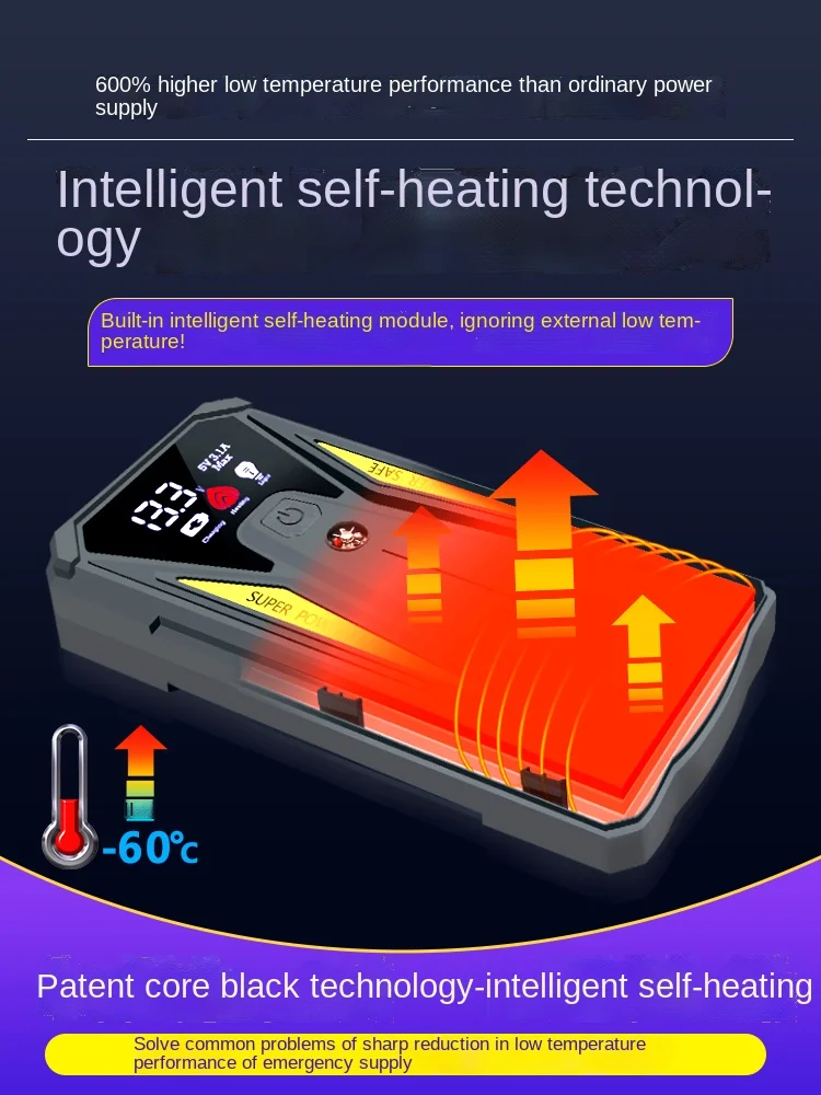 

Car emergency start power supply rescue artifact mobile car battery large capacity ignition and electric 12v starter