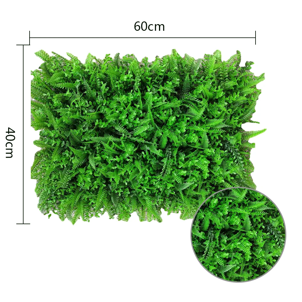 Fake Artificial Lawn Green Grass Square Plastic Plant Home Wall Decoration Simulation Plants Garden Decor High Quality | Дом и сад