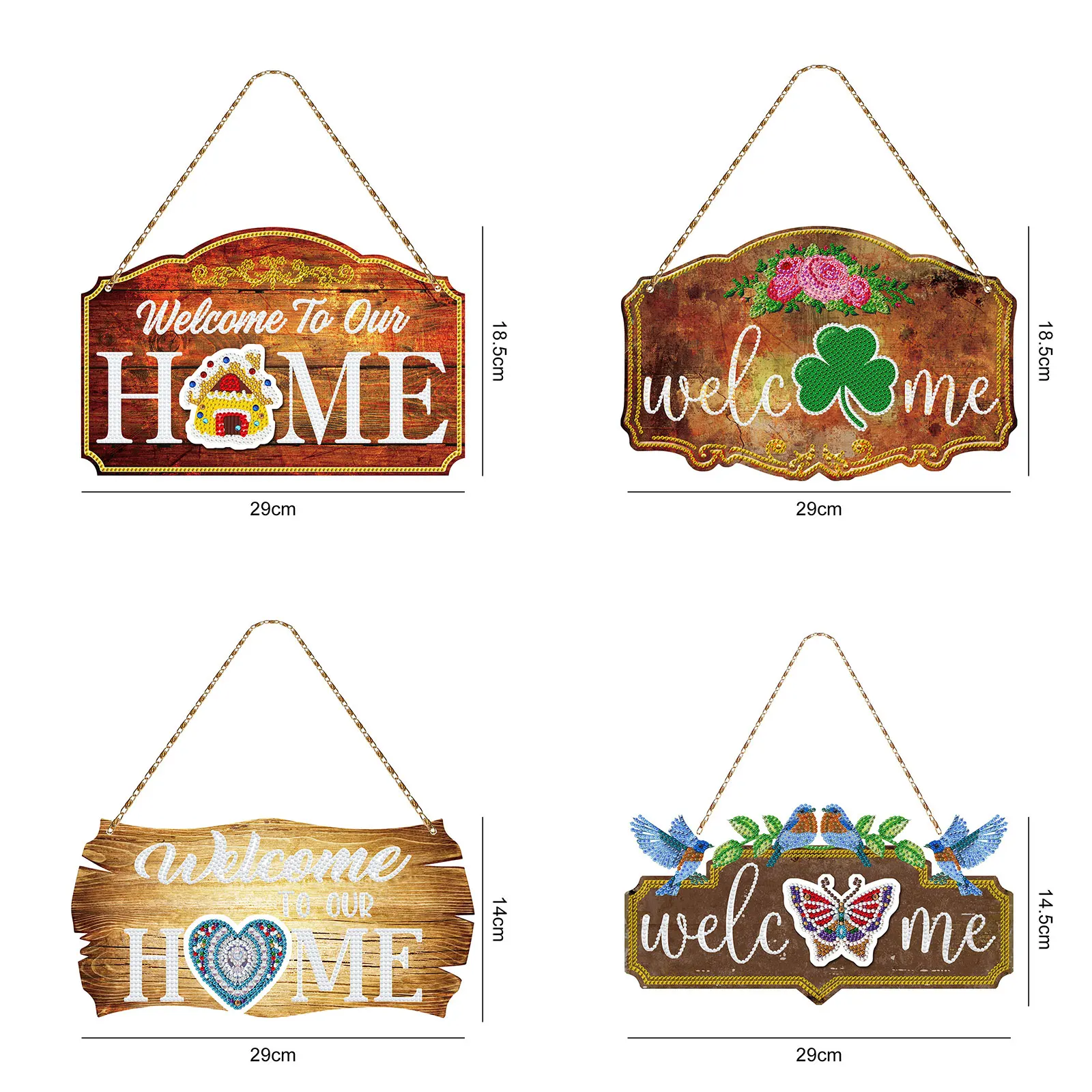 Набор для рисования сделай сам набор железными листами по номерам украшения окон