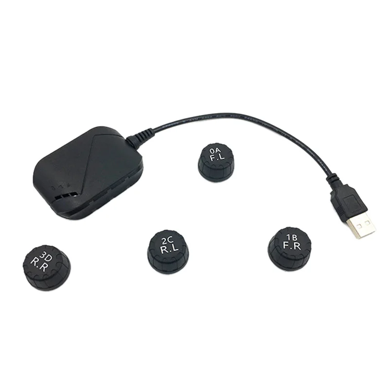 

Car TPMS for Android USB Tire Pressure Monitoring System Navigation Display Wireless Auto Tyre Pressure Security Alarm