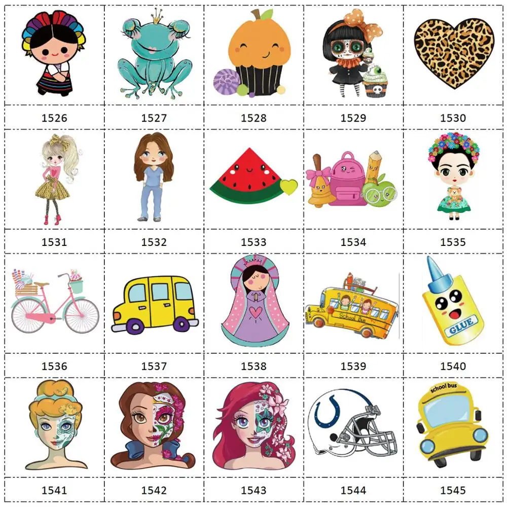 

HSDCraft Free shipping 30 pcs planar resin cartoon Series for diy
