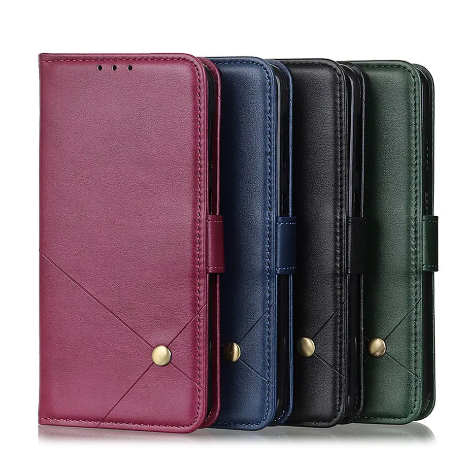 

Leather Card Pocket Wallet Case For LG K42 Magnetic Retro Flip Case LG K42 K 42 Luxury Card Cover for LG K42 Stand Funda Cover