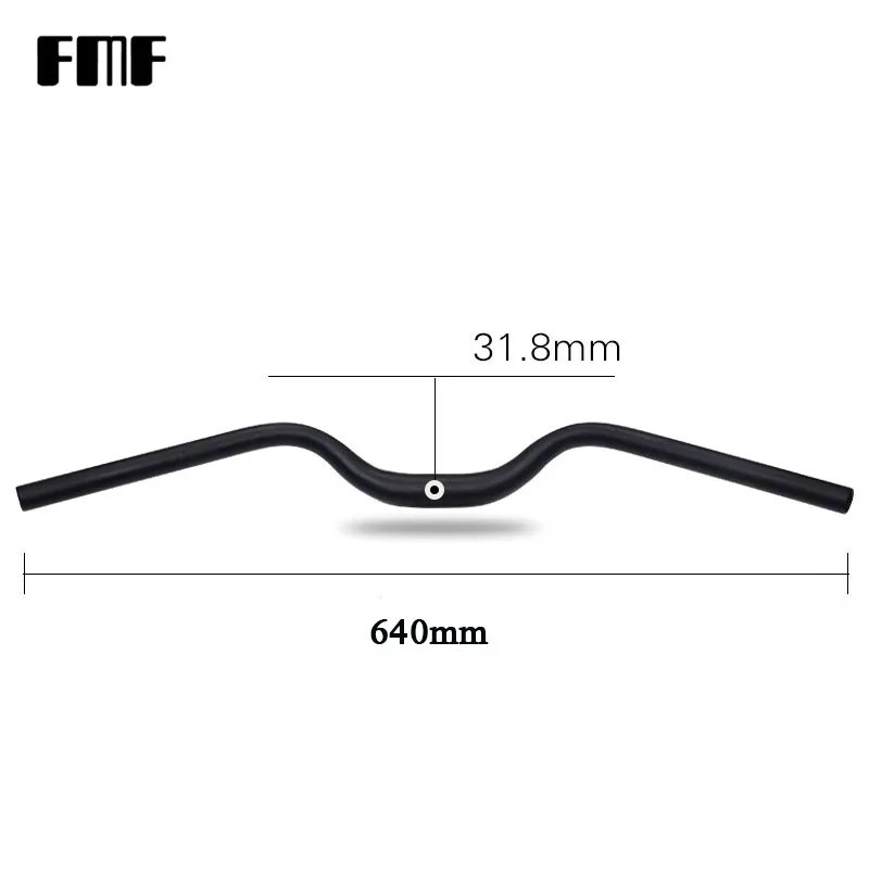 Велосипедный руль FMF из алюминиевого сплава средней посадки для комфорта