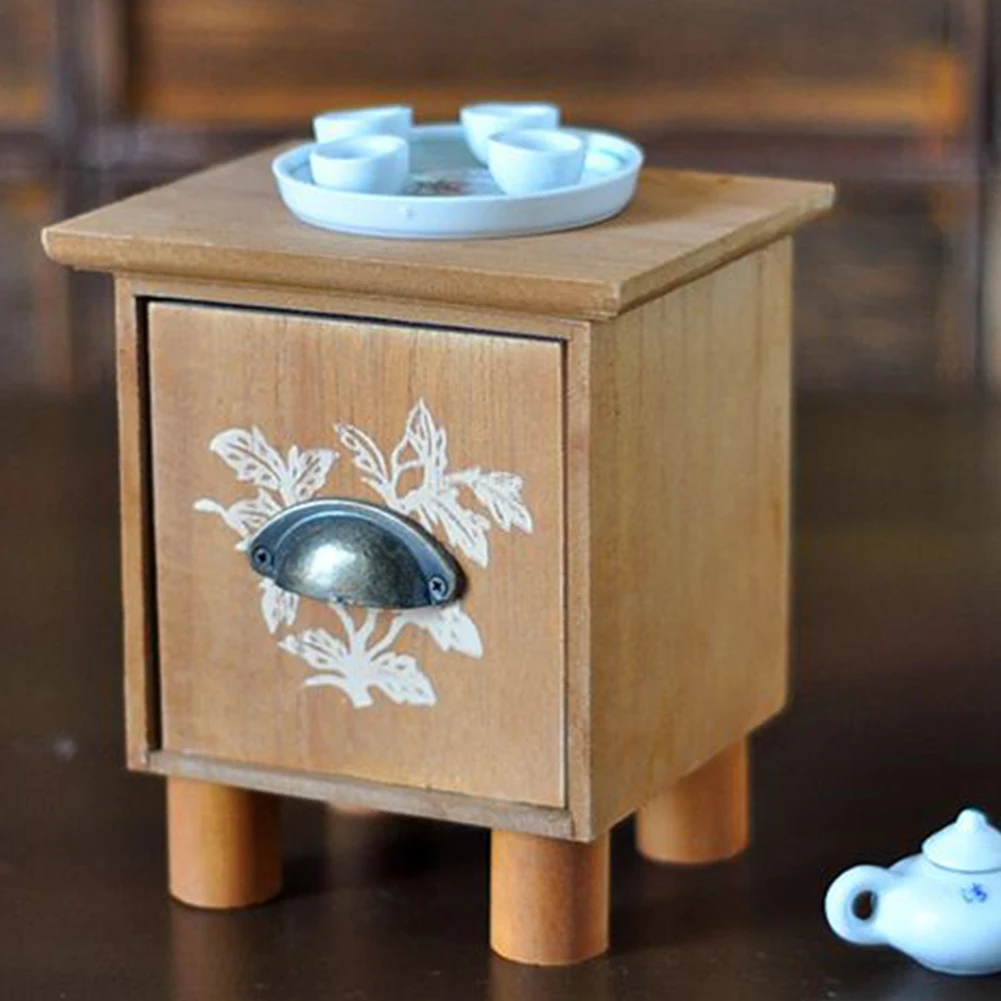 

Easy Install Posture Studio Tool Chair Decoration Gift Mini Newborn Baby Tea Table Set Geometric Pattern Wood Photography Props