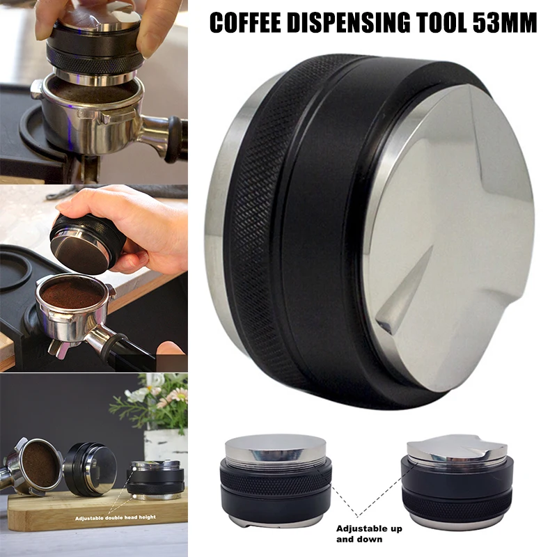 

53mm Coffee Distributor Espresso Distributor Espresso Distribution Tool Coffee Leveler Fits for 54mm Portafilter Kithchen Tool