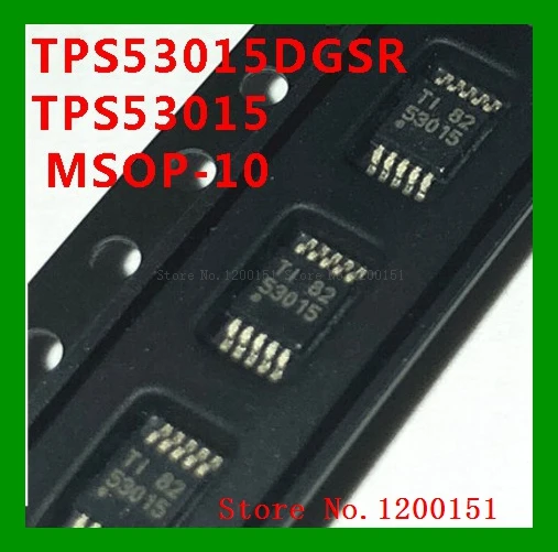 

TPS53015 TPS53015DGSR MSOP-10