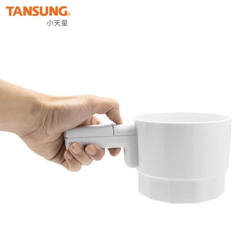 

Electric hand-held flour sieve Plastic baking electric powder sieve Convenient and fast powder sieve