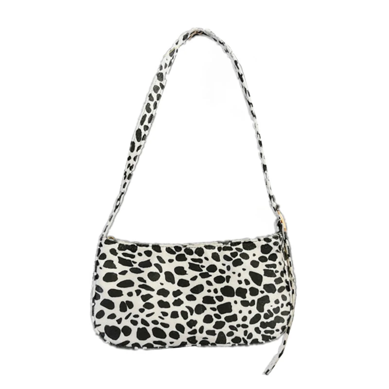 Винтажная женская сумка через плечо из искусственного хлопка молочная