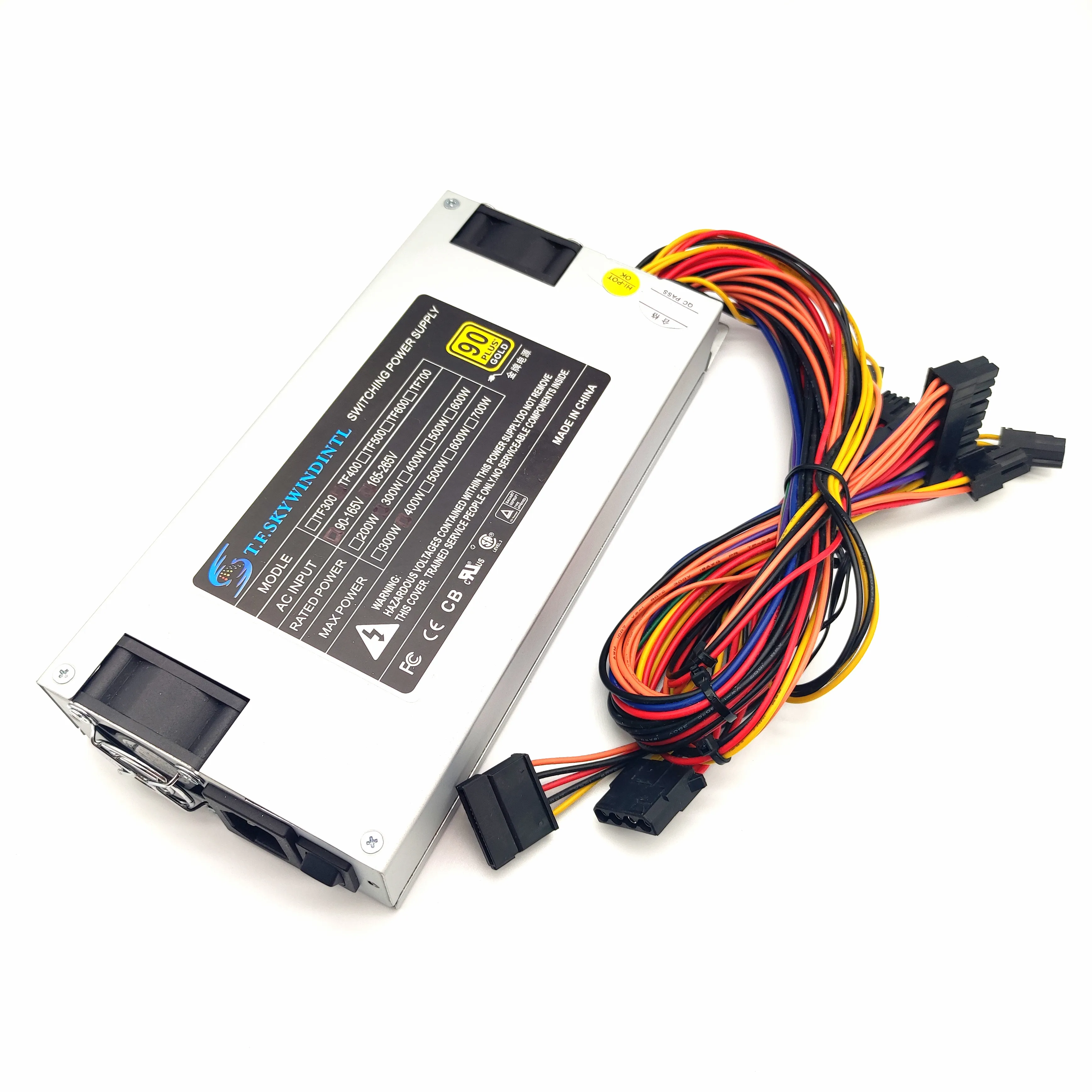 Мини блок питания 1U compact MINI ITX ATX 300 Вт для промышленного ПК гибкий IPC Mini atx case 1u 110v 220V