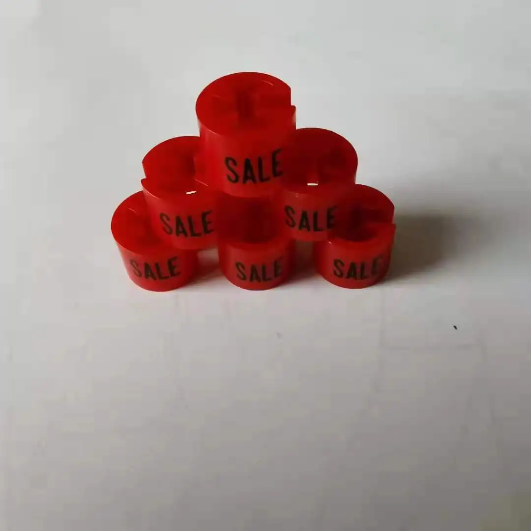 Цветная продажа знак вешалка для одежды размер маркер одежда пластик распродажа