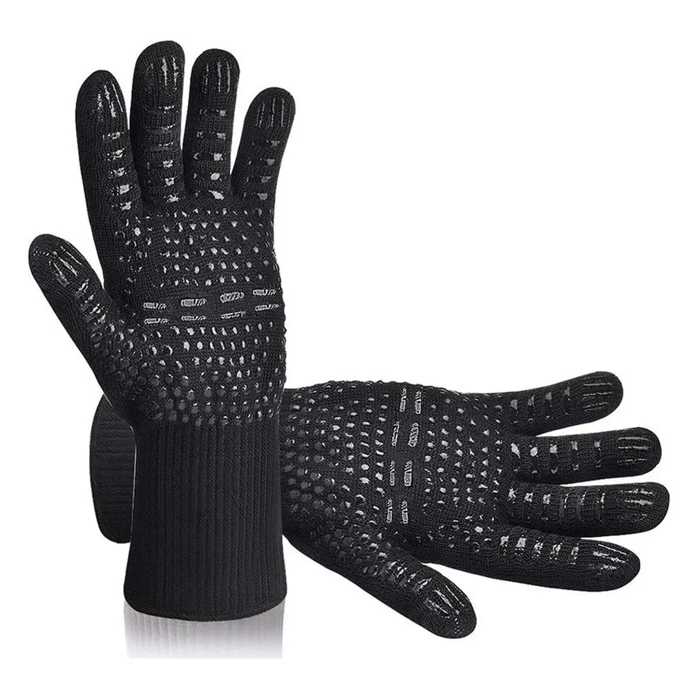 

Heat Resistant 800 Degrees Microwave Oven Baking High Temperature Gloves Comfortable And Safe Gloves