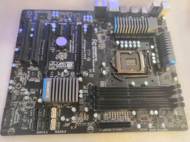 

Gigabyte GA-P67A-UD3P-B3 original desktop motherboard DDR3 LGA1155 P67A-UD3P-B3 32GB P67 used Desktop motherboard on sales