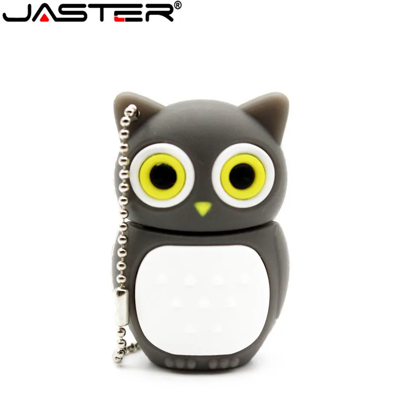 

Cute Usb Flash Drive Pen Drive 4gb 8gb 16gb 32gb Pendrive USB 2.0 Memory stick U disk lovely OWL Animal Cartoon Creative Gift