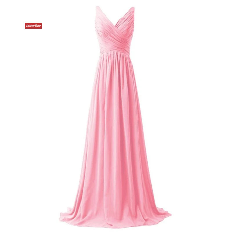 

JaneyGao Long Bridersmaid Dresses