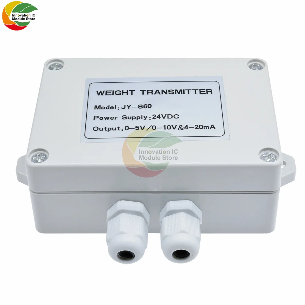 Weighing Transmitter Load Cell Amplifier Weight Weighing Sensor Amplifier Load Cell Transducer DC 12V 24V 4-20ma With Case