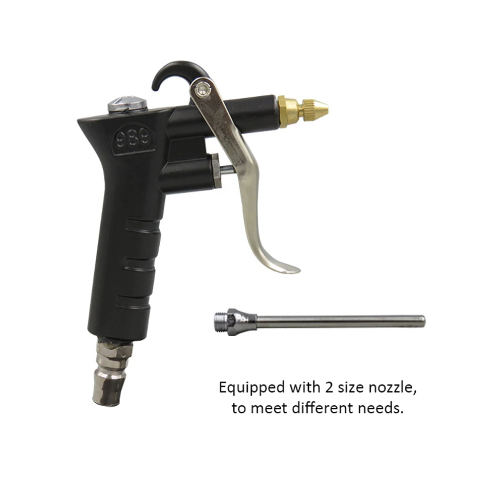 YC-989 Air Blow Gun Red Plastic Handle Angled Bent Nozzle Blower Duster Dust Pneumatic Tool High Pressure | Инструменты