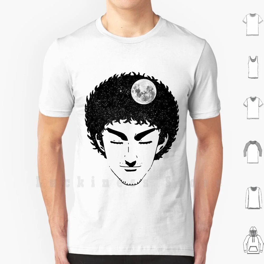 Футболка большого размера из 100% хлопка космос звезда луна планеты астероид