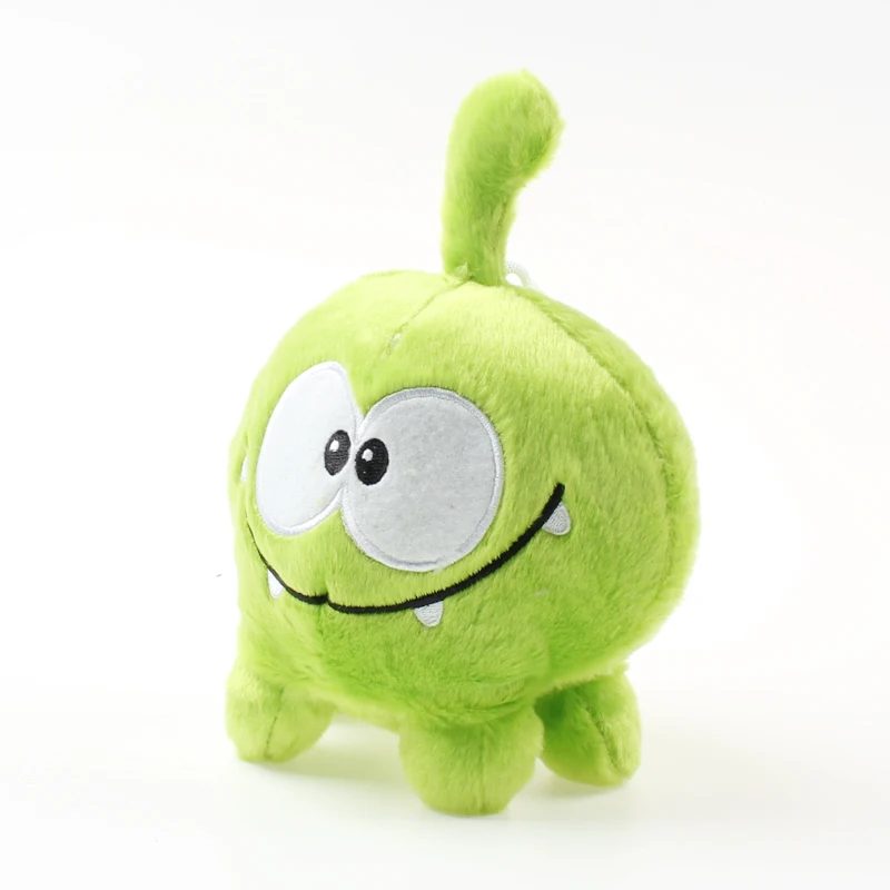 10 шт./лот 20 см Плюшевые игрушки с ремешком My Om Nom мультяшная кукла Лягушка Мягкие