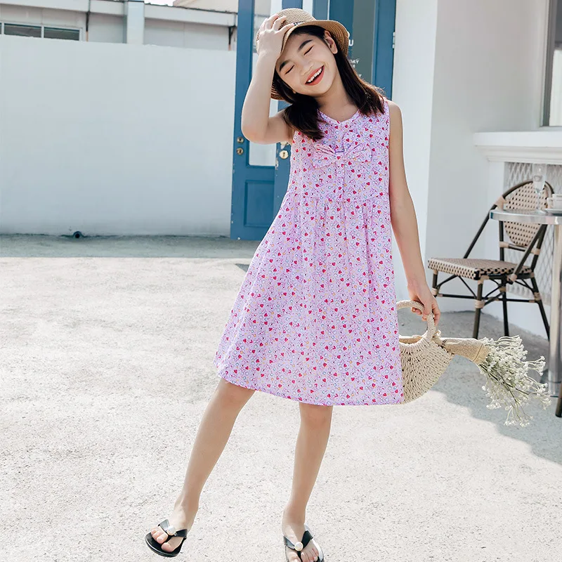 

Girl Dresses 10 Teen Home Clothes 8 Nightdress Children Floral Summer Kids Gecelik Cosy Party Gifts Sleepwear Pajamas Gown 12