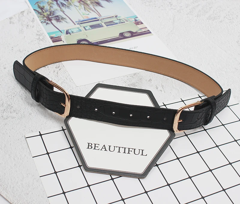 

GetSpring Women Belt Black Wide Pu Leather Belt Men Designer Belts Women High Quality Fashion Ladies Corset For Dress 2021New