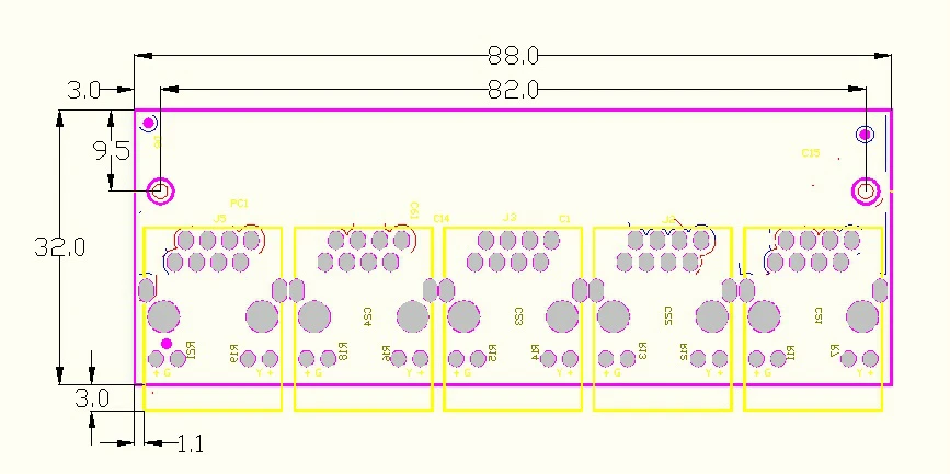 

5 10/100 Ethernet PCBA OEM - PCBA OEM