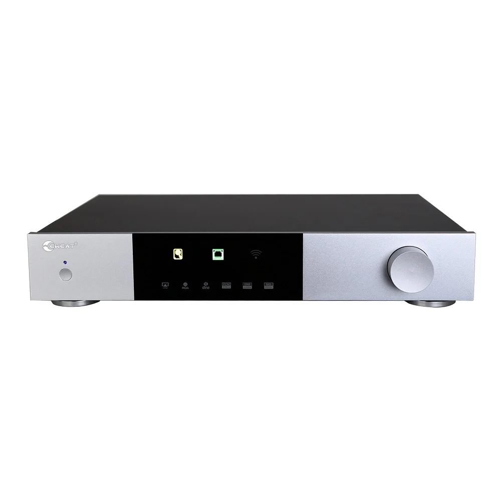 Цифровой медиаплеер AKM4493EQ бархатный звук DMP20 с HDD Bay до 14 ТБ Bluetooth4.1 XLR DSD512 MP3
