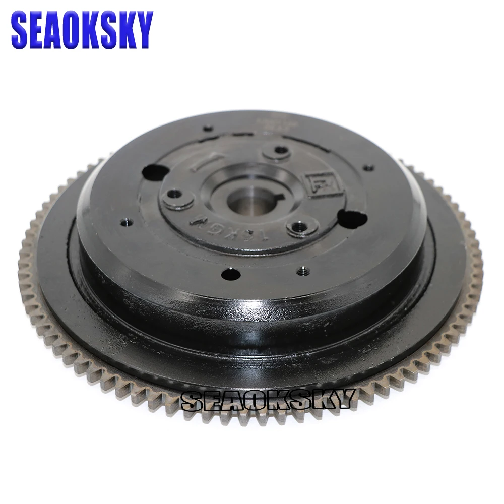 

66T-85550 Electrical Start Flywheel for Yamaha Outboard Motor 2 Stroke E40X 40XMH 66T-85550-10