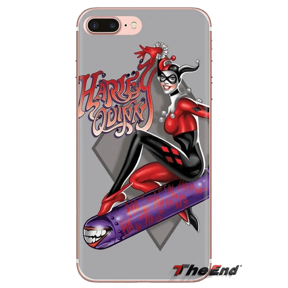 TPU Transparent Cover Bag Harley Quinn DC Comics For Huawei G7 G8 P7 P8 P9 P10 P20 P30 Lite Mini Pro P Smart Plus 2017 2018 2019 |