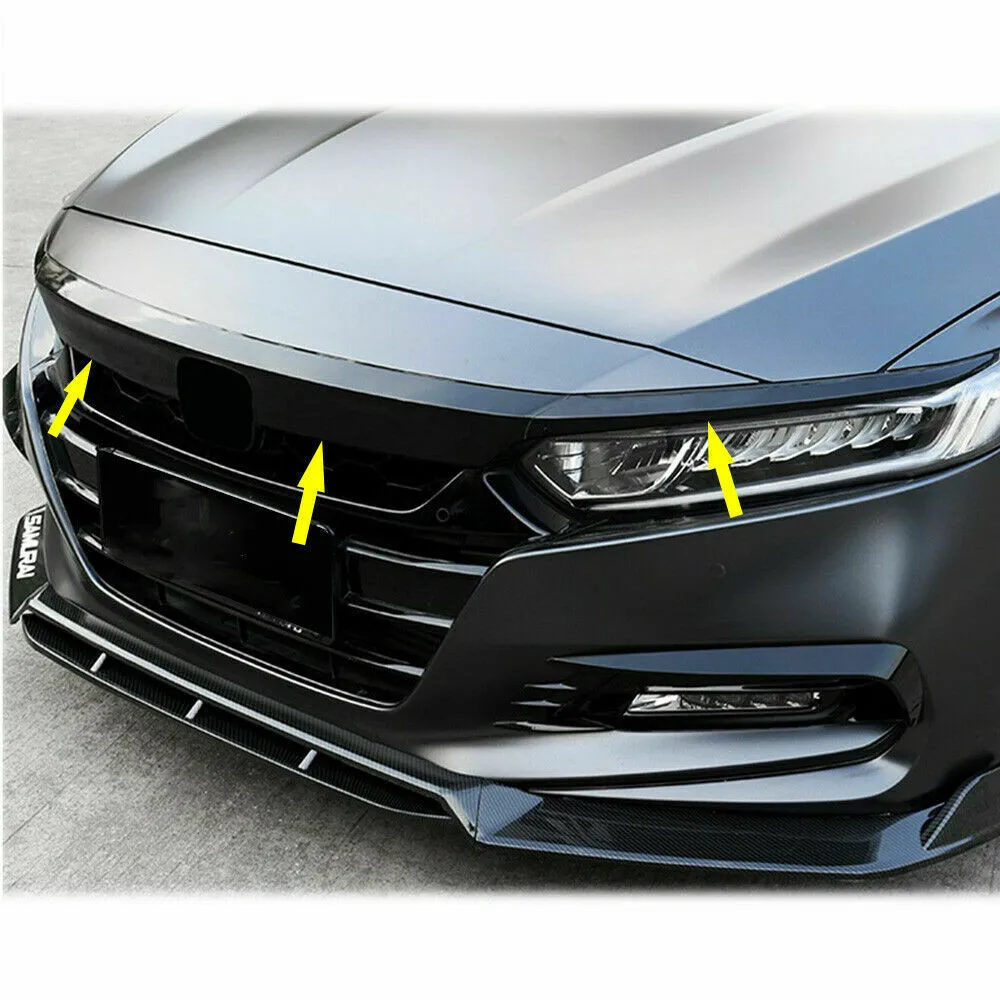 

Легкая установка Автомобильная наклейка передняя решетка высокого качества практичная в использовании предварительно вырезанная винилов...