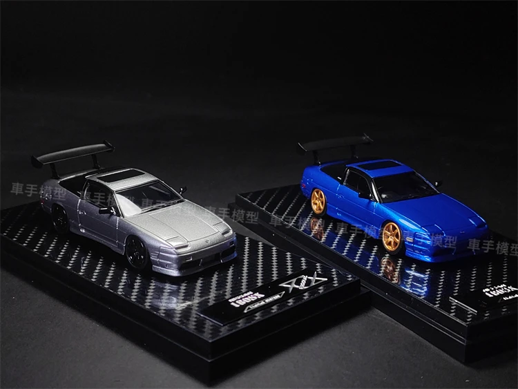 

404 Error 1:64 180SX Silver Blue Color 7CM Resin Model Car Birthday Gifts And Collections Stock In December 2021