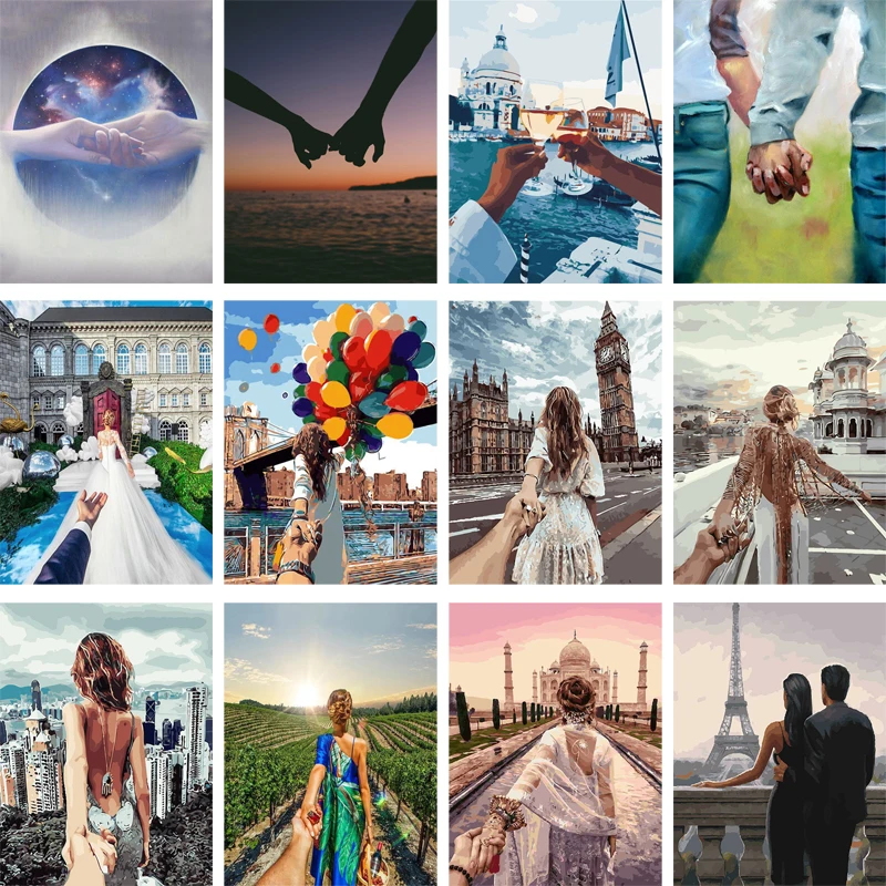 5d Сделай Сам полный алмазов картина романтические пары Алмазная вышивка