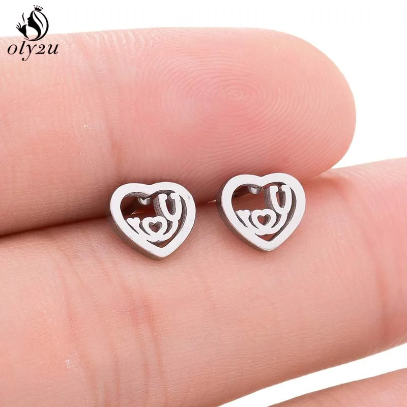 Женские серьги гвоздики из нержавеющей стали с стетоскопом|Серьги-гвоздики| |