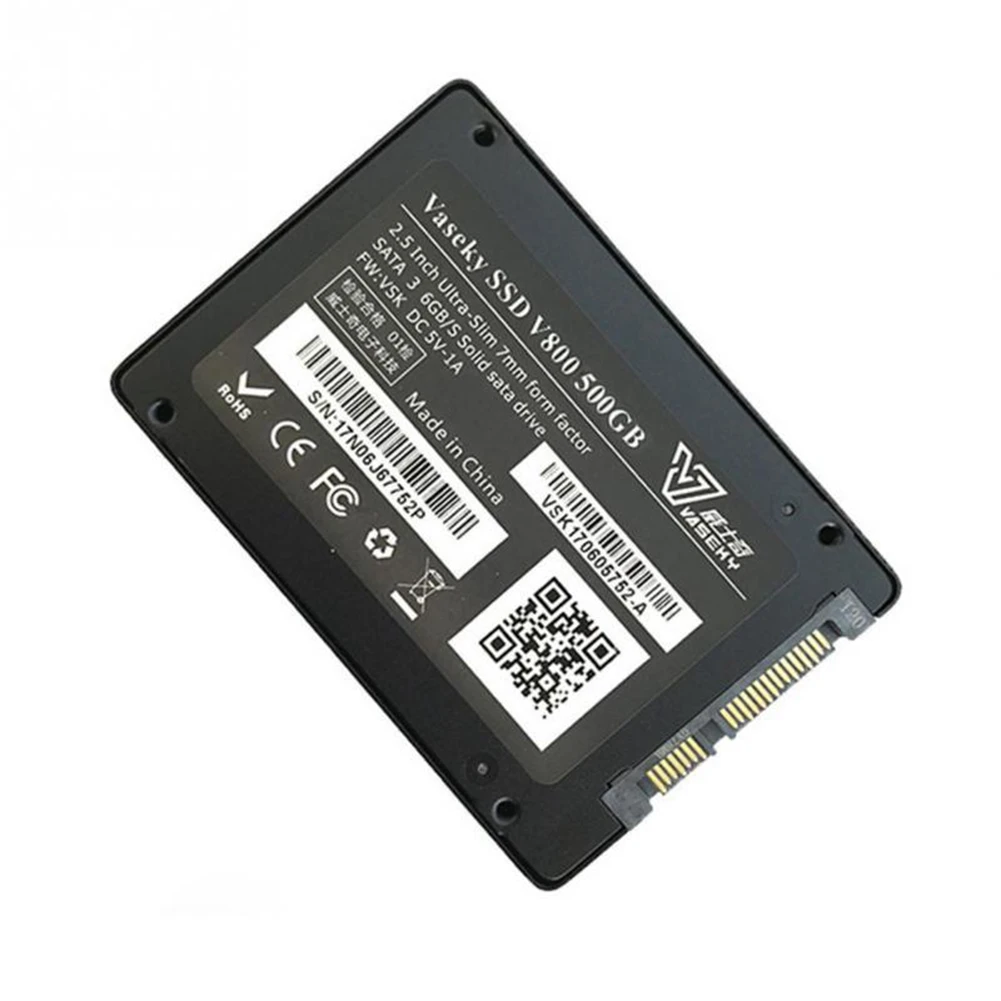 Vaseky 2 5 дюймов V800 SATA HHD SSD 64G 128G компьютер жесткий диск DriveInternal твердотельный SATA3 380