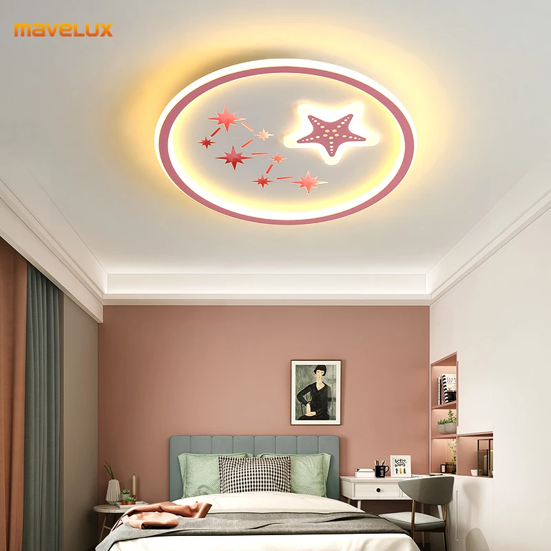 LED Acrylic Ceiling Lamps For Kid's Room Bedroom Kindergarten Living Room Dining Room Villa Coffee Bar Foyer Indoor Home Light