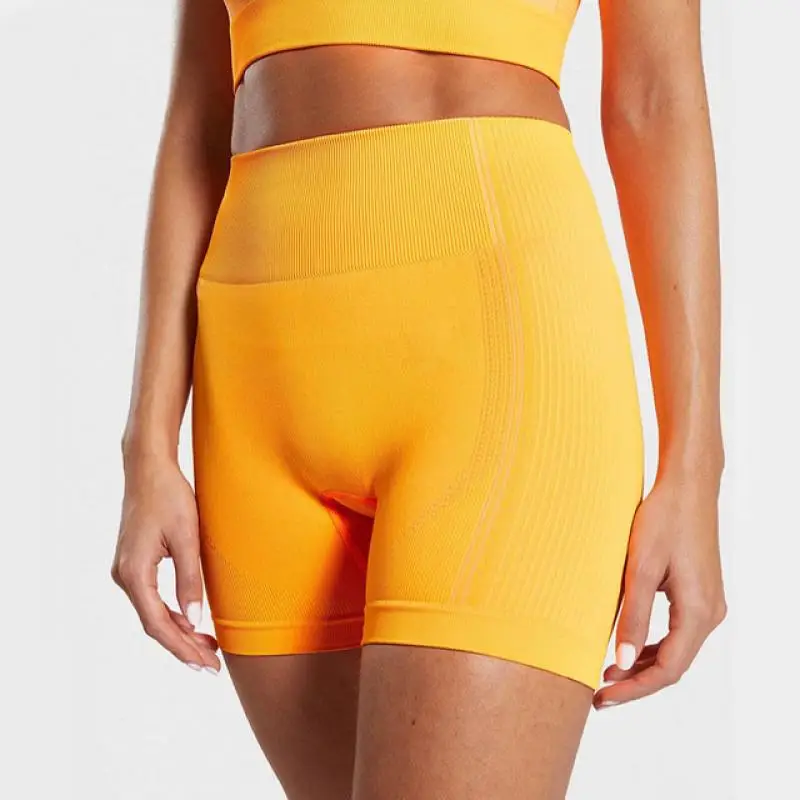 

High Waist Workout Shorts Seamless Fitness Yoga Short Sports Women Gym Leggings Elasticity Female