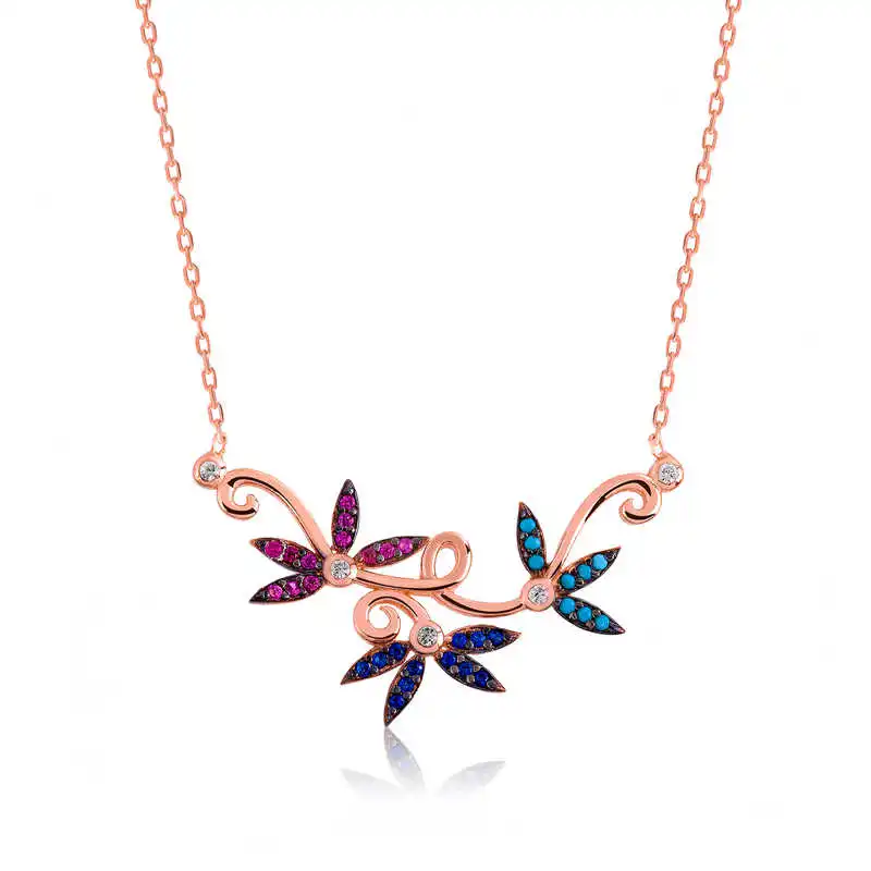 

Silver Love Branch Lady Necklace