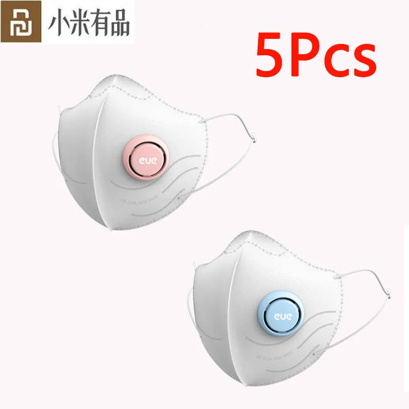 Youpin eue детская Пылезащитная маска для лица многоразовая дышащая респираторная с