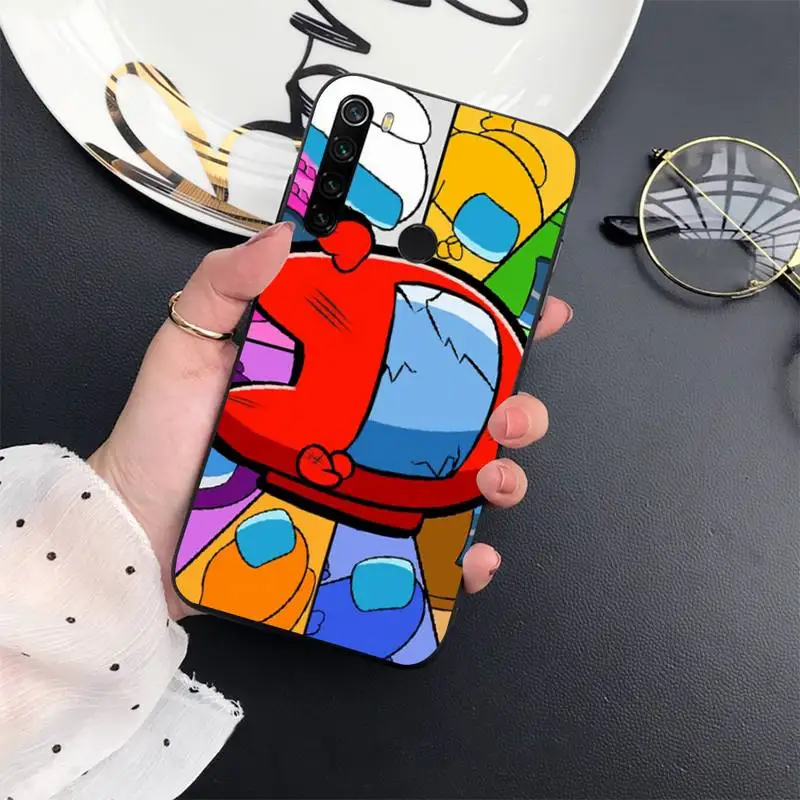 

New Fun game Among us Phone Case For Xiaomi Redmi 7 8 9t a3Pro 9se k20 mi8 max3 lite 9 note 9s 10 pro silicone Shell Cover