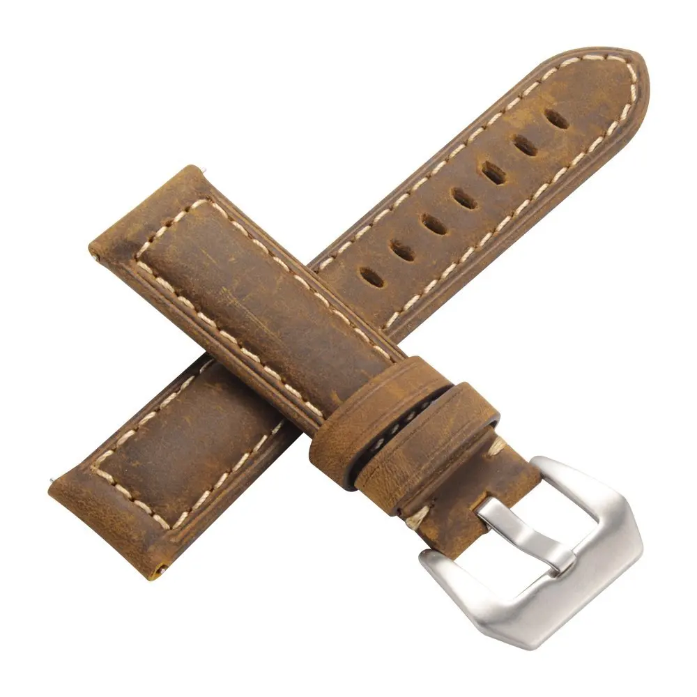 Brown Silver 22 мм 20 huawei gt 2 huami amazfit bip Band ticwatch e pro для samsung gear sport S3 s2 классический ремешок galaxy Watch active 42 46 мм - Цвет ремешка: Brown Silver