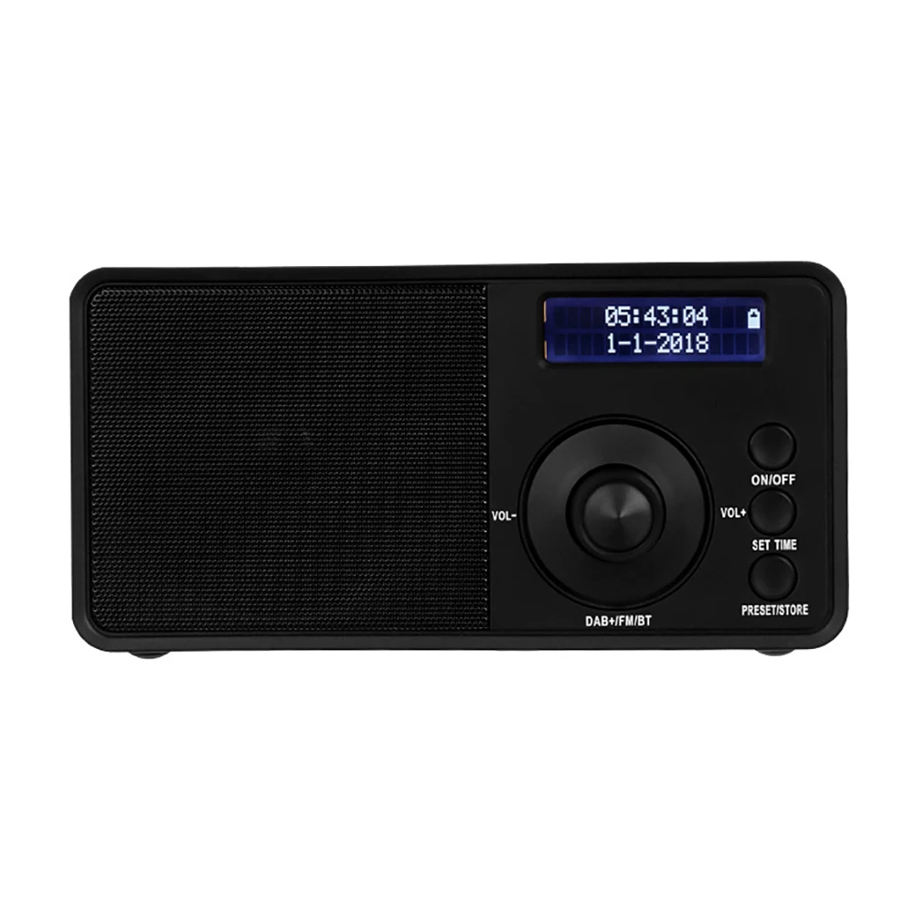 Высокая чувствительность FM беспроводной открытый цифровой радио Будильник Bluetooth