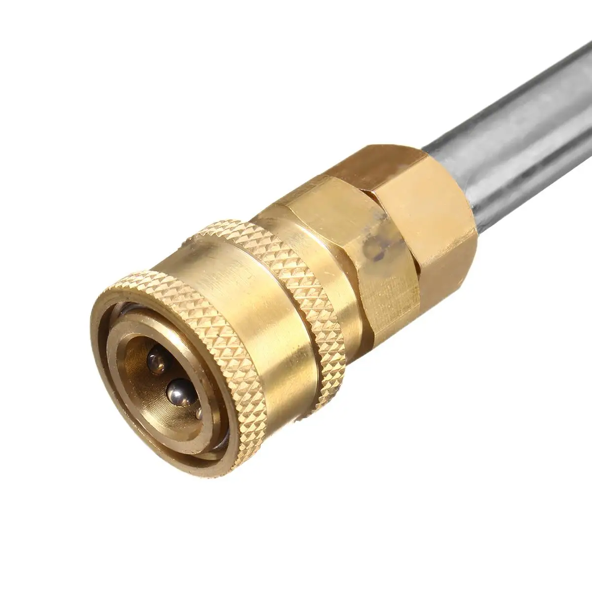 

High Pressure Washer Extension Wand Lance Spear Tube 1/4" Quick Connection Pressure Washer Wand Extension for Karcher Car Washer