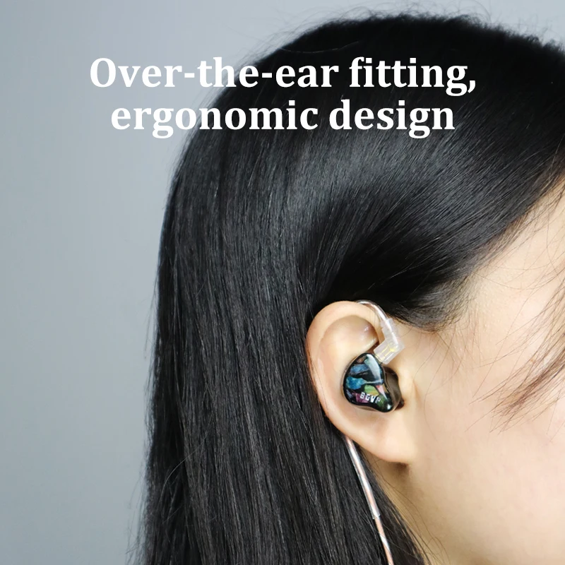 BGVP DH5 1DD + 4BA проводные наушники HIFI наушники-вкладыши IEMs 0 78 2 контакта съемные |