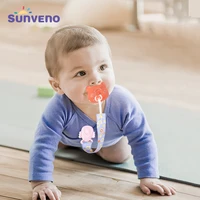2pcs baby pacifier feeder cup kids boy girl clips chain nipples feeding safe infant baby supplies nipple soother bottles