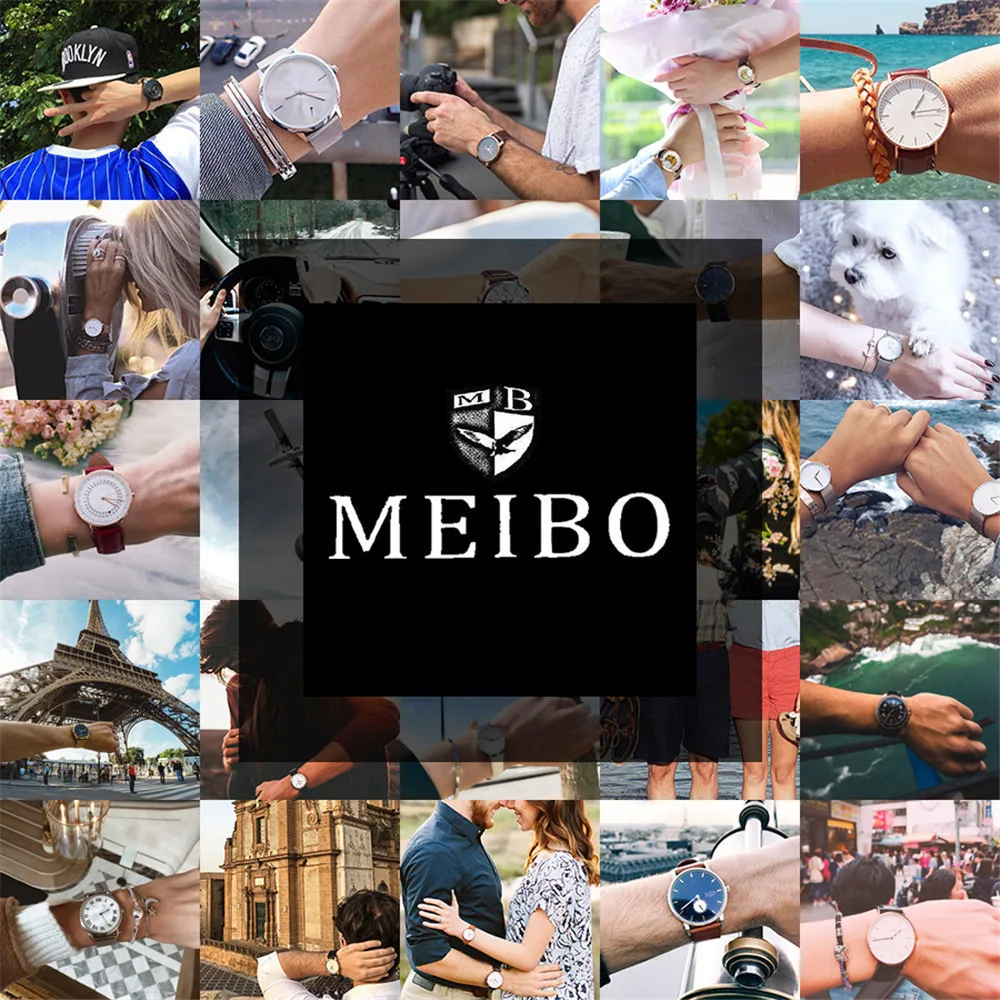 MEIBO брендовые модные креативные мраморные наручные часы из розового золота, повседневные женские кварцевые часы со стальным сетчатым ремешком, Relogio Feminino